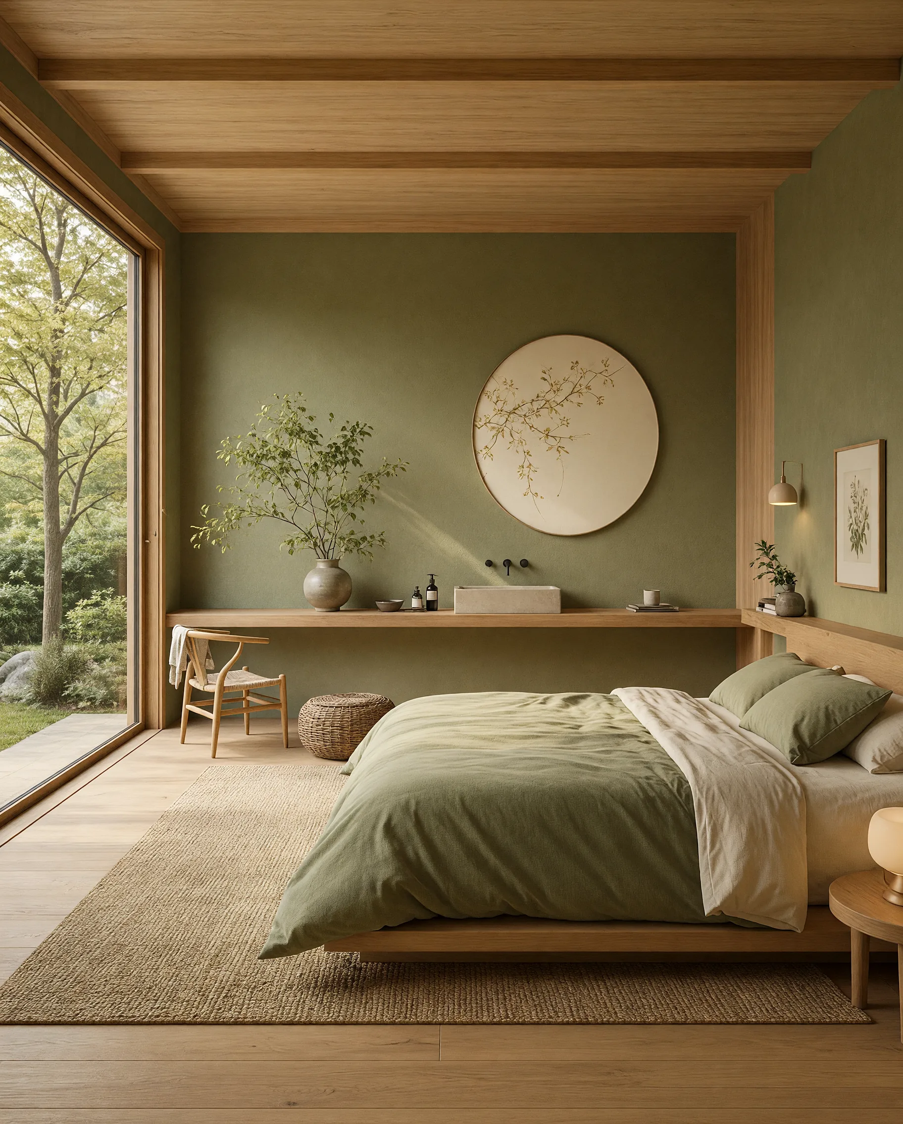Japandi bedroom